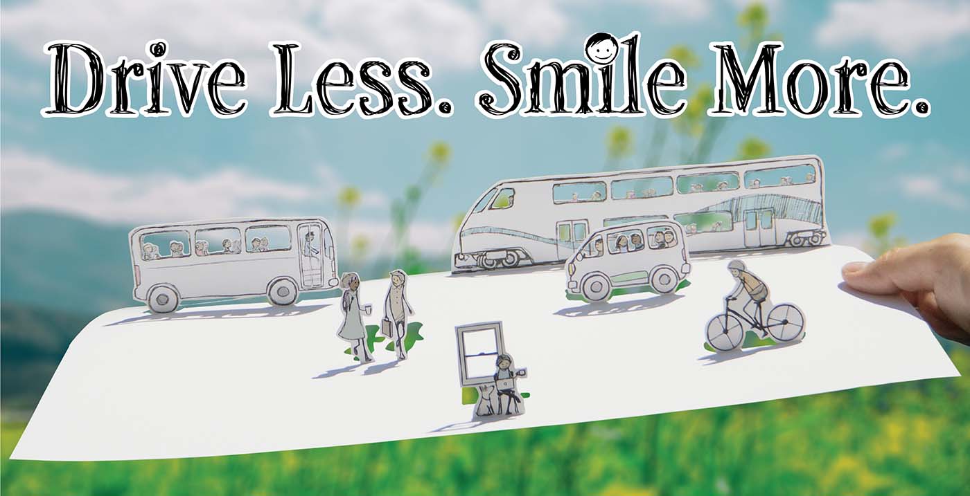 Drive Less. Smile More.
